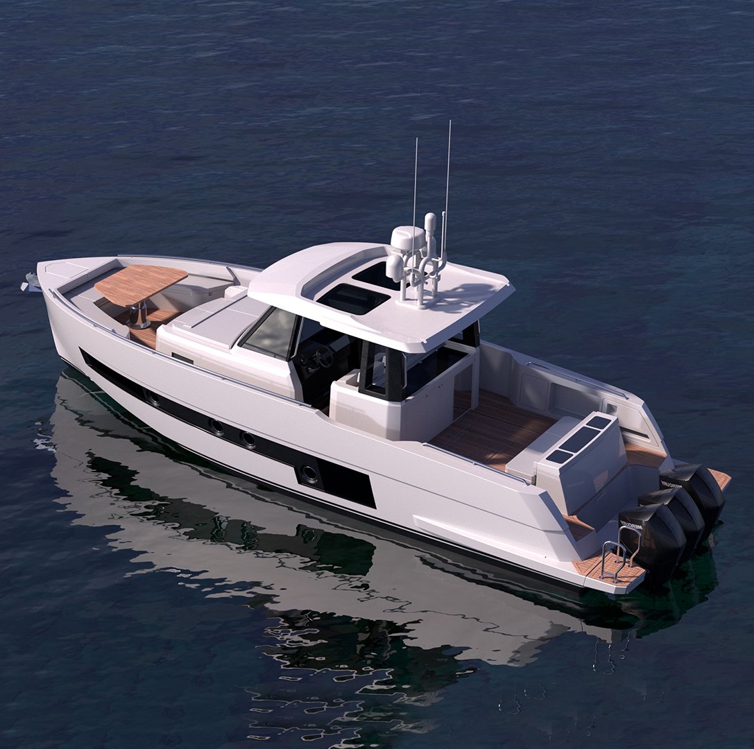 italian trawler yachts